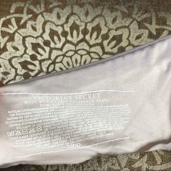 Victoria's Secret Other - Victoria’s Secret Body by Victoria Racerback Demi